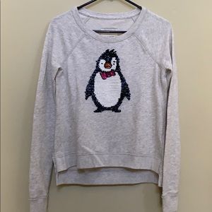 Gilly Hicks penguin crew neck sweater